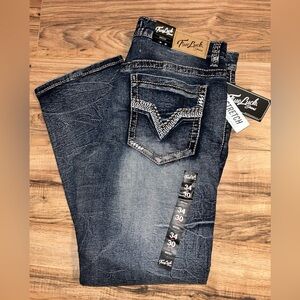 BEAND NEW with tags True Luck Bootcut Jeans 34x30